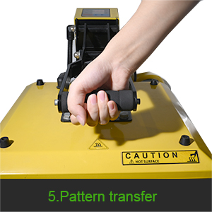 1kg DTF転送粉末 白色熱溶性接着粉末とDTF転送フィルム 5