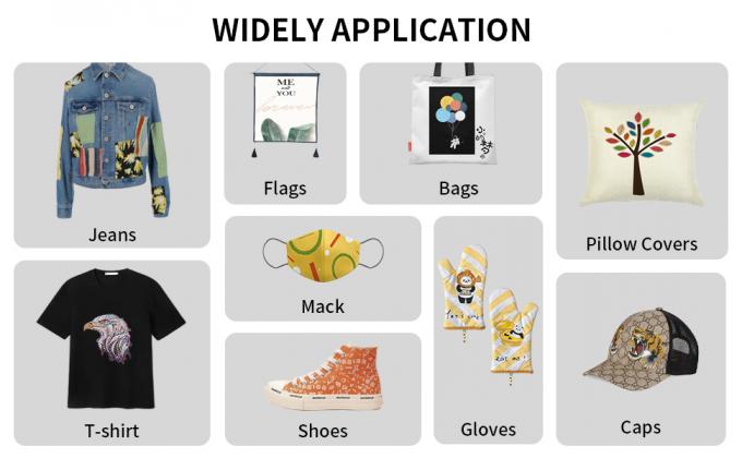 A4 / A3 DTF プリンターフィルム 冷皮 75U 厚さ PET 離線フィルム 粘着性のない 4