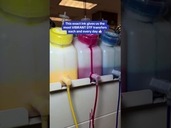 DTF印刷 白色インク CMYK 1L デジタル印刷プロセスに完璧な追加