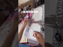 クラック耐性 TPU DTF 粉末接着剤 汎用的で長期間の転送のために