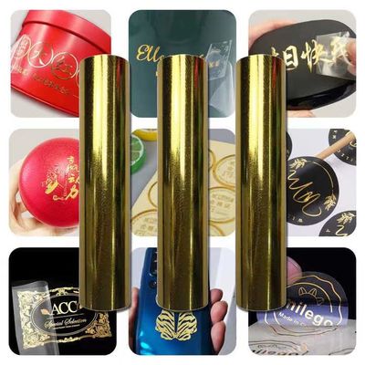24 インチ DTF Ab ペット UV フィルム ロール ゴールデン シルバー A1 Ab UV 転送フィルム