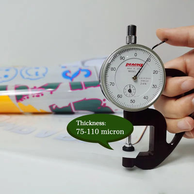 30cm*100m 75U 厚さ ペットフィルム ロール 双面 冷皮 熱皮 熱透明フィルム 30cm Tシャツ DTF