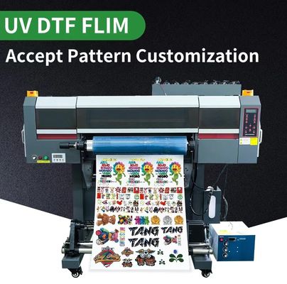 ポリマー冷媒印刷フィルム A&amp;Bフィルム UV DTF PETステッカーフィルムロール 30cm