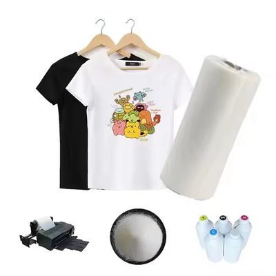 60cm デジタル印刷 DTF 熱転送 PETフィルム DTF プリンターフィルム 男性キャンバス 靴 Tシャツ 印刷 DTF 紙 PETフィルム