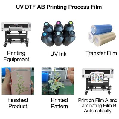 Uv 転送ステッカー Uv Dtf カップ 巻杯 転送 Uv Dtf Ab フィルム ラベルステッカー印刷