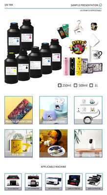 1000ml UVデジタルインク DX5 DX7 XP600 TX800 プリンター 透明 CMYKW V