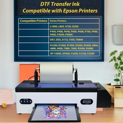 1000mlの白いインクをプリントする 透明性と定義のフィルムに直接インク