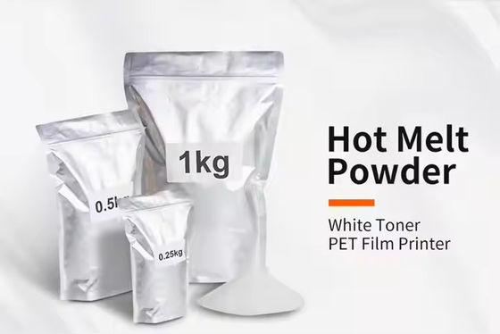 DTF ホットメルト ホワイト ブラック ソフト 25KG バッグ TPU 付着ゴム DTF印刷用