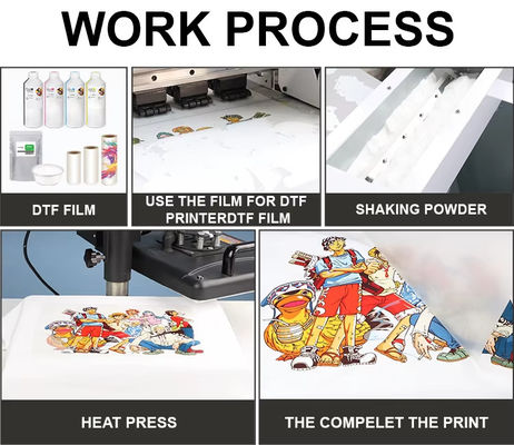 DTF印刷 白色インク CMYK 1L デジタル印刷プロセスに完璧な追加