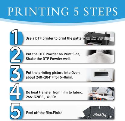 高品質の DTF フィルム 転送 シート
