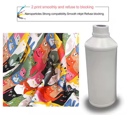 CMYK W カラー 500ml Dtf ピグメント インク 熱伝送印刷 水性プリンター用