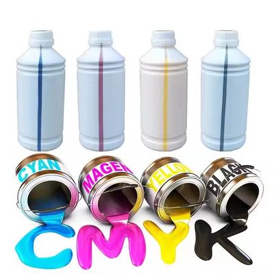 1000ML CMYK DTF ペットフィルム エプソン I3200 XP600 8550 向け ホワイト トランスファー ピグメント インク