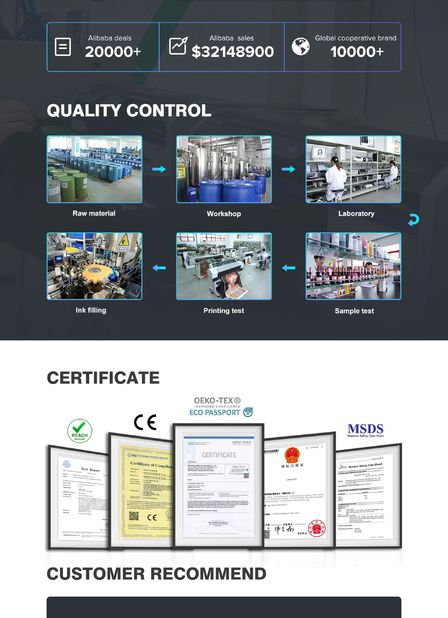 中国 DONGGUAN EASY PRINTING MATERIAL CO.,LTD 認証